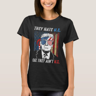 T-shirt Ils Nous Détestent Parce Qu'Ils Nous Disent Drôle