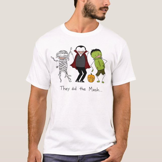 T-shirt Ils ont fait la mâche - Halloween (Devant)