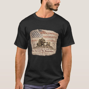 T-SHIRT ILS ONT SERVI NOUS NOUS SOVENONS