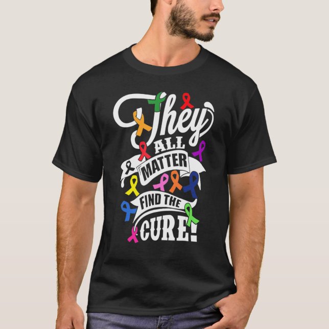 T-shirt Ils Ont Tous De L'Importance Trouver Le Cure Diffu (Devant)