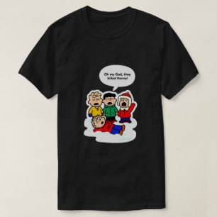 T-shirt Ils ont tué Kenny ! Drôle de mashup de dessin anim
