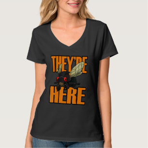 T-shirt Ils sont ici Cicadas Brood X 2021 Funny Cicada Loc