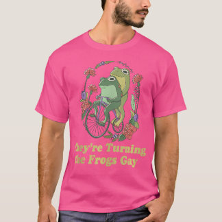 T-shirt Ils Tournent Les Grenouilles Gay