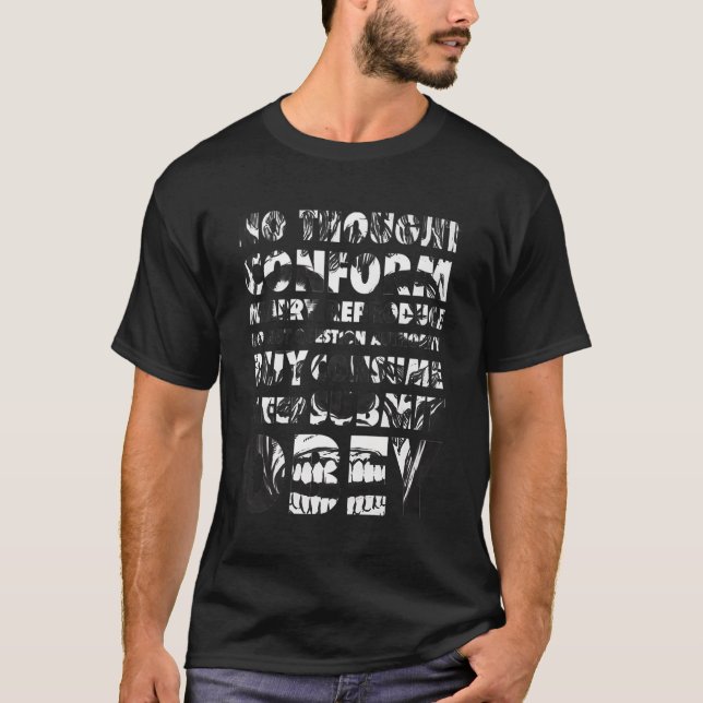 T-shirt Ils vivent (Devant)