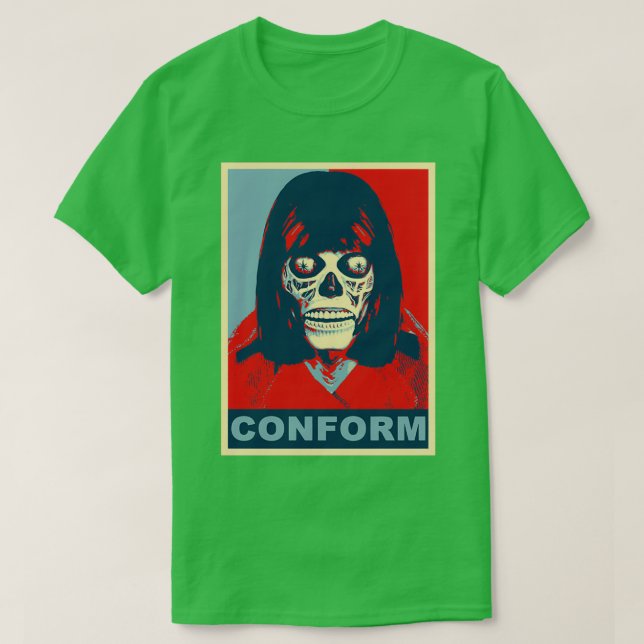 T-shirt Ils Vivent Conforme (Design devant)