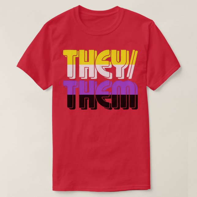 T-shirt IlsEs Pronouns (Design devant)