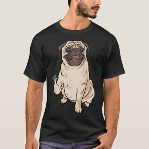 T-shirt ILY CARLIN CHIEN ASL Geste main sourde perte d'aud