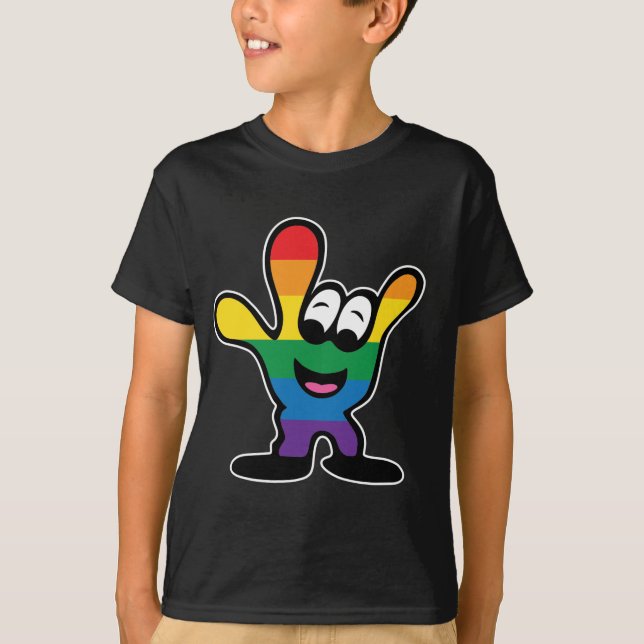 T-shirt ILYrainbowFinal (Devant)