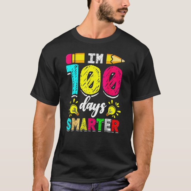 T-shirt I'm 100 Days Smarter Student 100th School Day Chal (Devant)