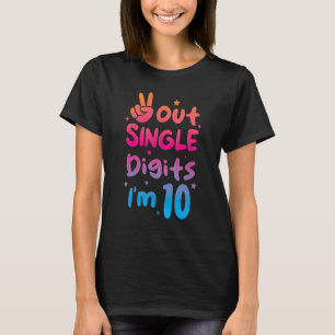 T-shirt I'm 10 Year Old 10th Birth