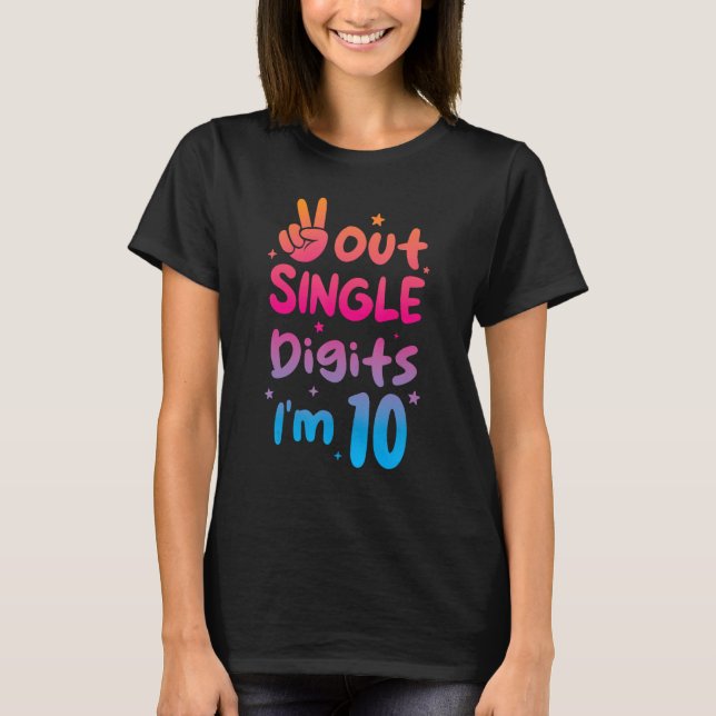 T-shirt I'm 10 Year Old 10th Birth (Devant)