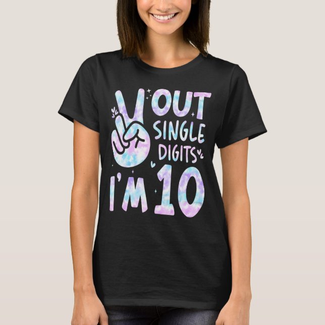 T-shirt I'm 10 Year Old 10th Birth (Devant)