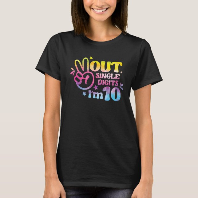 T-shirt I'm 10 Year Old 10th Birth (Devant)
