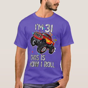 T-shirt I'm 31 This Is How I Roll 31st Birthday Monster Tr