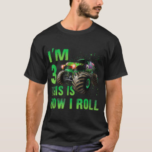 T-shirt Im 3 Voici Comment je roule 3 Ans 3e Anniversaire