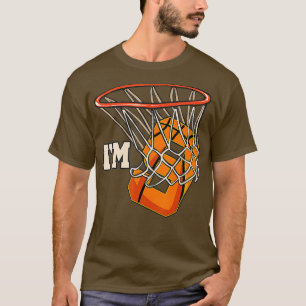 T-shirt Im 9 Basketball Hème Anniversaire Fête 9t