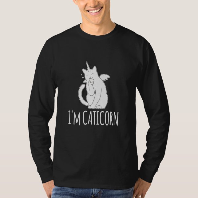 T-shirt Im A Caticorn Unicorn Cat (Devant)