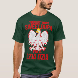 T-shirt Im A Dzia Dzia Polonais Grand-père mignon Cadeau