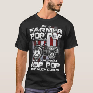 T-shirt I'm A Farmer pop Rancher Cadeaux Tractor Farm Fa