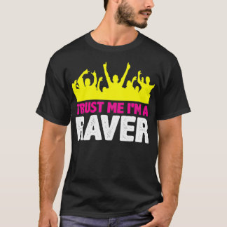 T-shirt I'm A Raver DJ EDM Party Dance Techno Music Men gu
