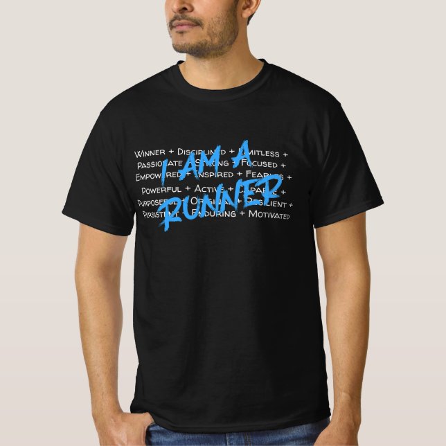 T-shirt I'm a runner (Devant)