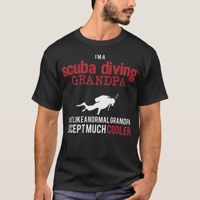 T-shirt Im a scuba plongée gay droits libre  (Devant)