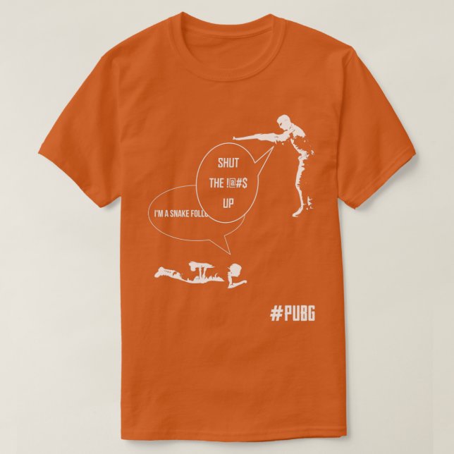 T-SHIRT IM A SNAKE FOURNIT À PUBG T (Design devant)