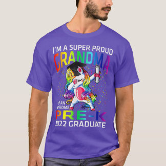 T-shirt I'm A Super Proud Grandma Of An Awesome Pre K 2022