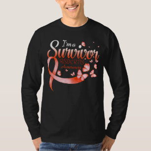 T-shirt I'm A Survivor RSD CRPS Awareness Butterfly Ribbon