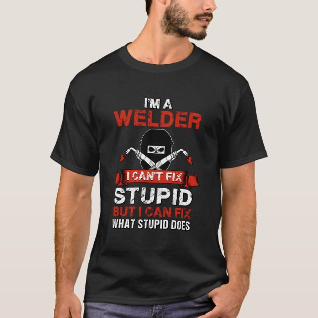 T-shirt Im A Welder Welding Wedding Supplies For Dad (Devant)