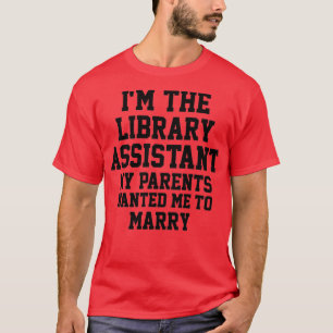 T-shirt Im Assistant Bibliothèque
