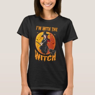 T-shirt Im Avec La Sorcière Scary Halloween Éffrayant 1