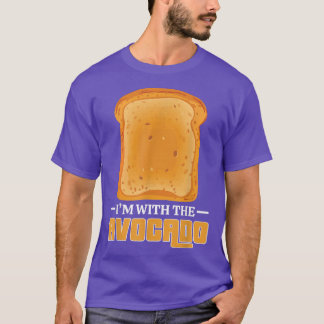 T-shirt Im Avec L'Avocado Toast Halloween Costume Png