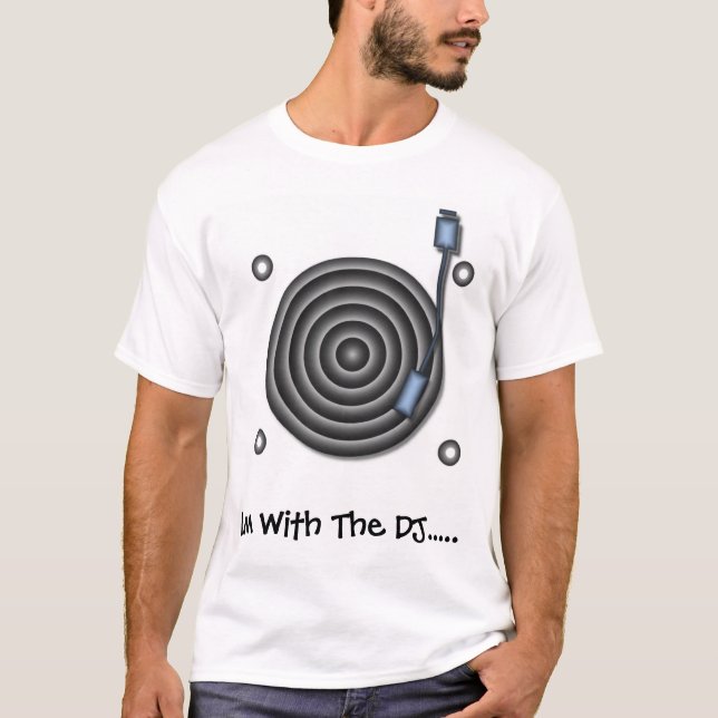 T-shirt Im avec le DJ (Devant)