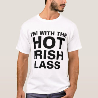 T-shirt Im Avec Le Hot Irish Lass