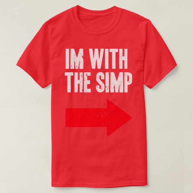 T-shirt Im Avec Le Simp (Design devant)
