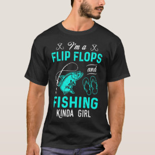T-shirt Im bascules électroniques pêchant plutôt la fil