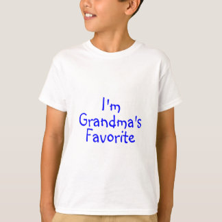 T-shirt Im bleu préféré de grand-mamans