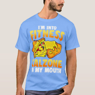 T-shirt Im Dans Fitness Calzone Dans Ma Bouche Italienne I