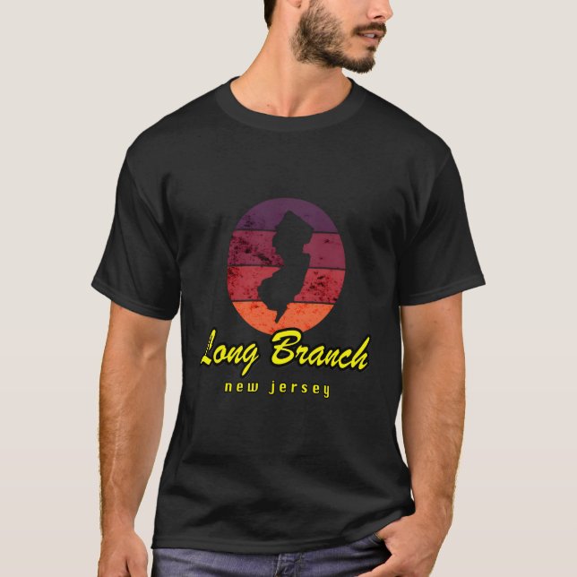 T-shirt Im De Long Branch New Jersey (Devant)