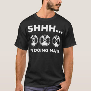T-shirt Im Doing Math chevaux cowboy