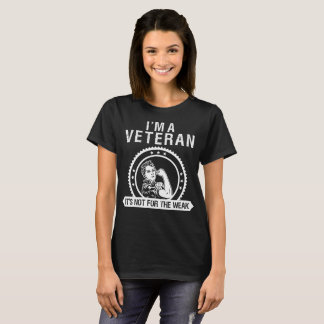 T-shirt Im femmes d'un vétéran ses pas pour le faible