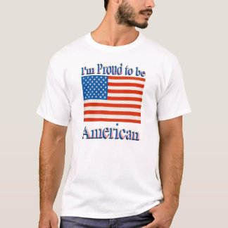 T-shirt Im fier d'être américain