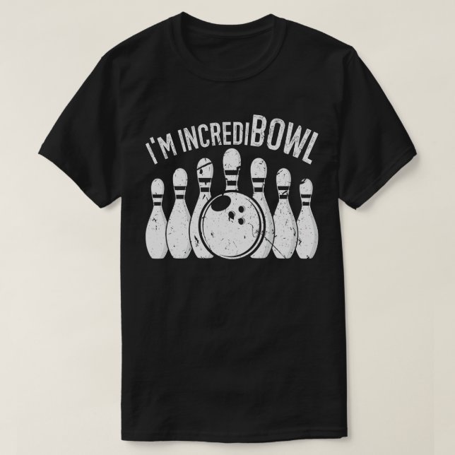 T-shirt Im Incredibowl Funny Bowler Équipe De Bowling (Design devant)
