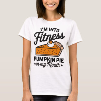 T-shirt "I'm Into Fitness - Citrouille Pie in My Mouth gym