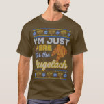 T-shirt I'm Just Here for the Rugelach Funny Hanukkah Food<br><div class="desc">I'm Just Here for the Rugelach Funny Hanukkah Food Jewish T-Shirt .</div>