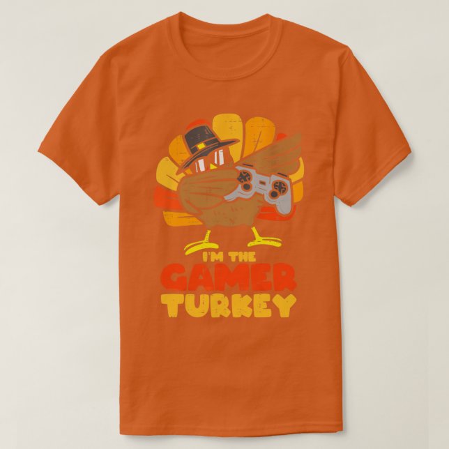 T-shirt IM La Turquie Dabbing Turquie contrôleur de jeu qu (Design devant)