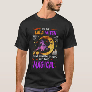 T-shirt I'm Lala Witch Cute Grandma Magical Halloween