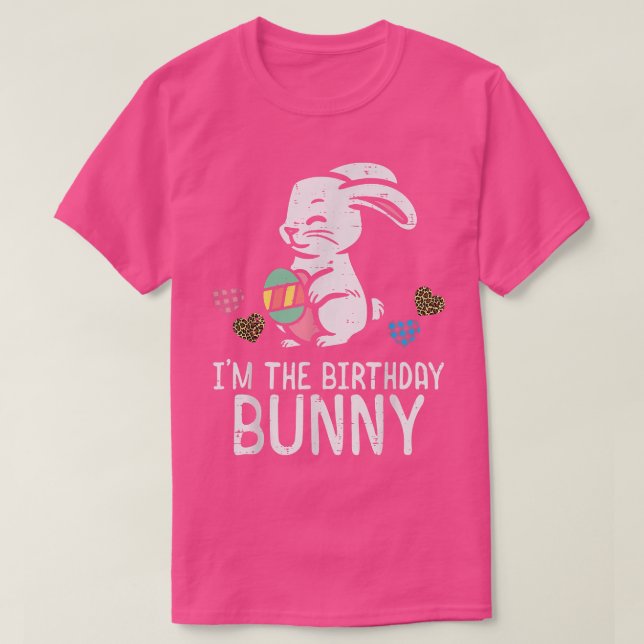 T-shirt Im L'Anniversaire Bunny mignon Fête Anniversaire d (Design devant)