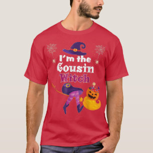 T-shirt Im Le Cousin Sorcière Citrouille Candy Famille Hal